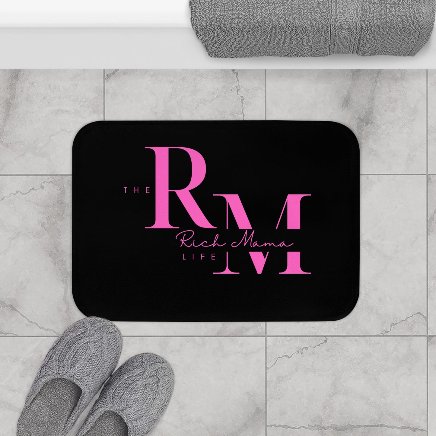 The Rich Mama Life Bathmat