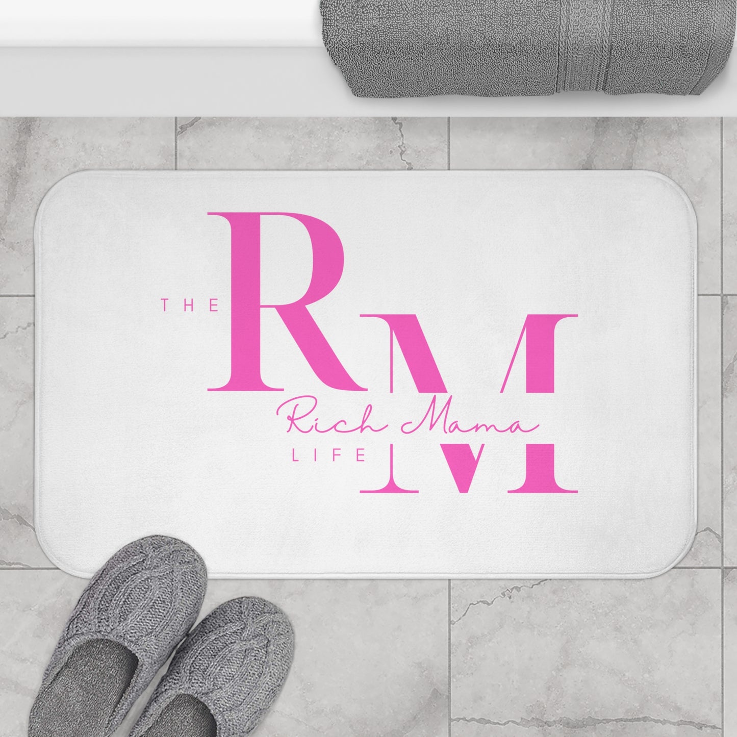 The Rich Mama Life Bathmat