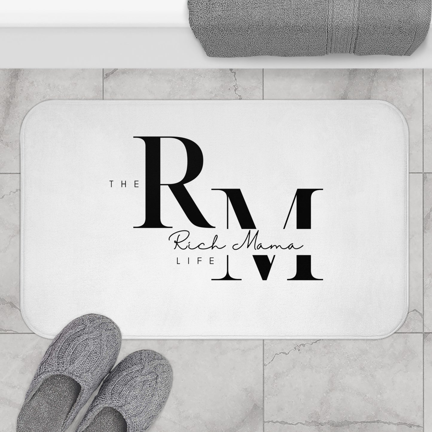 The Rich Mama Life Bathmat