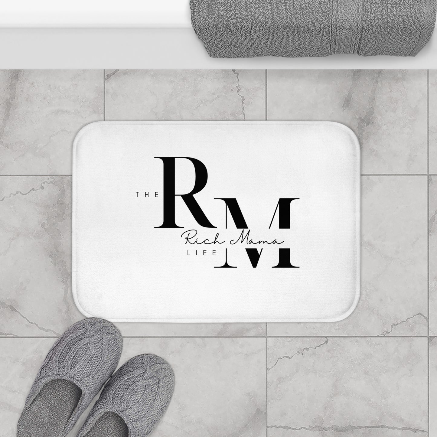 The Rich Mama Life Bathmat