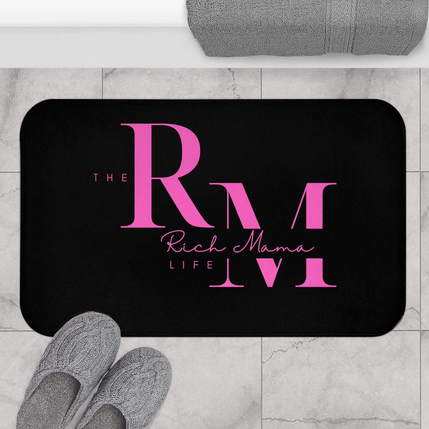 The Rich Mama Life Bathmat