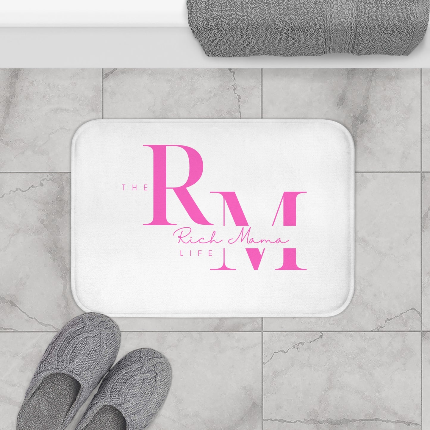 The Rich Mama Life Bathmat